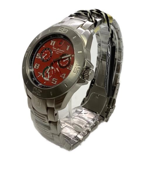 Tonino Lamborghini（トニーノランボルギーニ）Tonino Lamborghini (トニーノランボルギーニ) Tonino Lamborghini　クォーツ　腕時計 レッドの古着・服飾アイテム