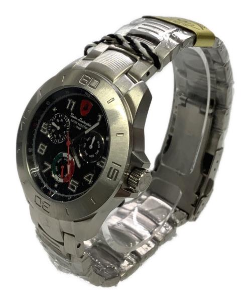 Tonino Lamborghini（トニーノランボルギーニ）Tonino Lamborghini (トニーノランボルギーニ) Tonino Lamborghini　クォーツ　腕時計 ブラックの古着・服飾アイテム