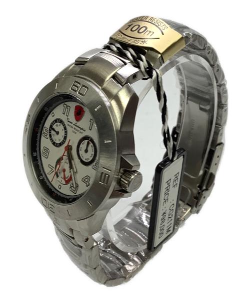Tonino Lamborghini（トニーノランボルギーニ）Tonino Lamborghini (トニーノランボルギーニ) Tonino Lamborghini　クォーツ　腕時計 ホワイトの古着・服飾アイテム