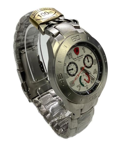 Tonino Lamborghini（トニーノランボルギーニ）Tonino Lamborghini (トニーノランボルギーニ) Tonino Lamborghini　クォーツ　腕時計 ホワイトの古着・服飾アイテム