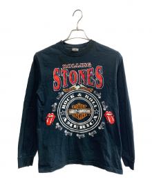 anvil（アンヴィル）の古着「ROLLING STONES × Harley-Davidson　長袖Tシャツ」