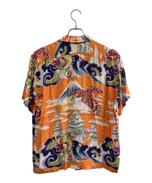 Sun Surf SPECIAL EDITION（サンサーフ・スペシャルエディション）Sun Surf SPECIAL EDITION (サンサーフ・スペシャルエディション) CHARLIE CHAN “LEGENDARY HAWAII”　 オレンジ サイズ:Mの古着・服飾アイテム