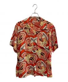 Sun Surf（サンサーフ）の古着「RAYON HAWAIIAN SHIRT “PANIOLO COUNTRY”　」｜レッド