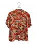 Sun Surf（サンサーフ）の古着「RAYON HAWAIIAN SHIRT “PANIOLO COUNTRY”　」｜レッド