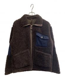 NIGEL CABOURN（ナイジェルケーボン）の古着「 フリースジャケット」｜ダークブラウン