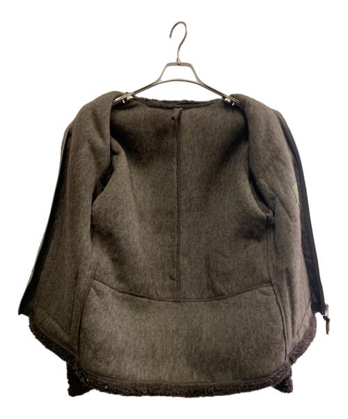 NIGEL CABOURN（ナイジェルケーボン）NIGEL CABOURN (ナイジェルケーボン)  フリースジャケット ダークブラウン サイズ:46の古着・服飾アイテム