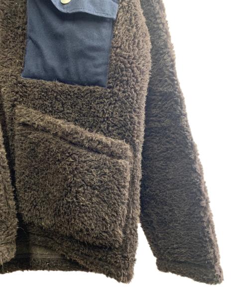NIGEL CABOURN（ナイジェルケーボン）NIGEL CABOURN (ナイジェルケーボン)  フリースジャケット ダークブラウン サイズ:46の古着・服飾アイテム