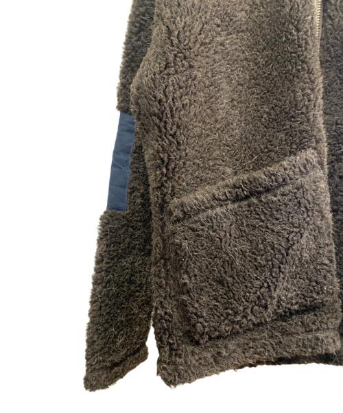 NIGEL CABOURN（ナイジェルケーボン）NIGEL CABOURN (ナイジェルケーボン)  フリースジャケット ダークブラウン サイズ:46の古着・服飾アイテム