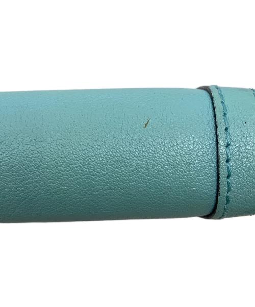 GUCCI（グッチ）GUCCI (グッチ) GUCCI  ダイアナラウンドジップウォレット ブルーの古着・服飾アイテム