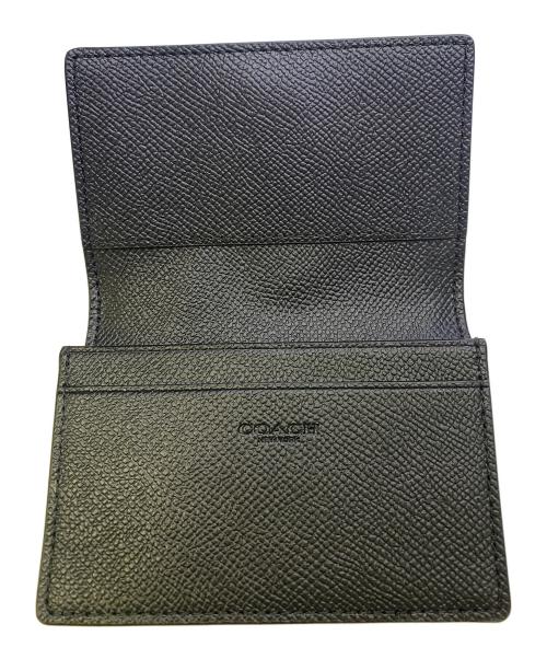 COACH（コーチ）COACH (コーチ) COACH　ブラック　カードケース ブラックの古着・服飾アイテム