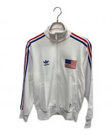 adidas（アディダス）の古着「adidas　トリコロールカラー　FIFAワールドカップ アメリカ代表　トラックジャケット」｜トリコロールカラー