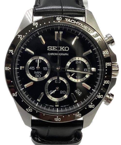 SEIKO（セイコー）SEIKO (セイコー) SEIKO　クォーツ　リストウォッチ ブラックの古着・服飾アイテム