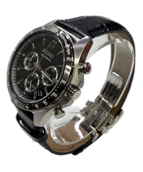 SEIKO（セイコー）SEIKO (セイコー) SEIKO　クォーツ　リストウォッチ ブラックの古着・服飾アイテム