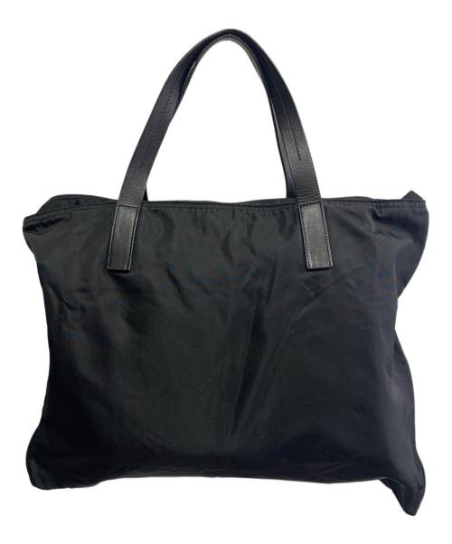 PRADA（プラダ）PRADA (プラダ) PRADA　ナイロントートバッグ ブラックの古着・服飾アイテム