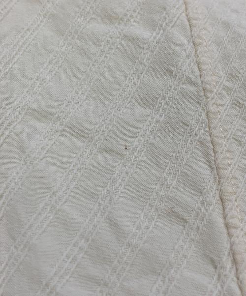CASEY CASEY（ケーシーケーシー）CASEY CASEY (ケーシーケーシー) CASEY CASEY　アイボリー　21AW BIG PATCH SHIRT-WOBBLE　長袖シャツ アイボリー サイズ:SIZE XSの古着・服飾アイテム