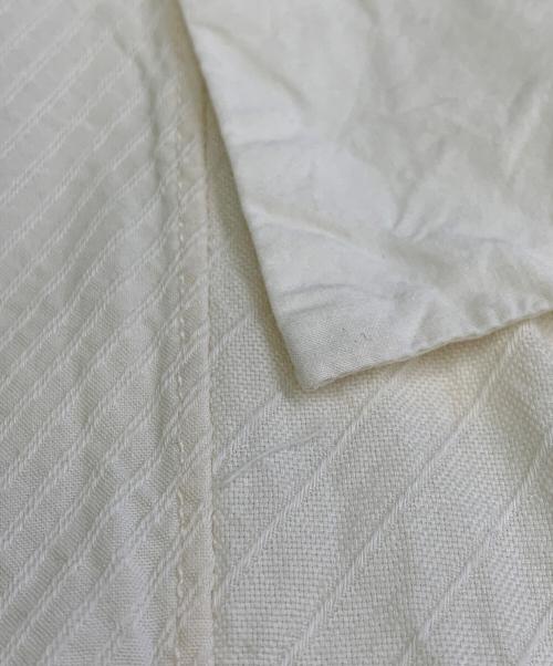 CASEY CASEY（ケーシーケーシー）CASEY CASEY (ケーシーケーシー) CASEY CASEY　アイボリー　21AW BIG PATCH SHIRT-WOBBLE　長袖シャツ アイボリー サイズ:SIZE XSの古着・服飾アイテム