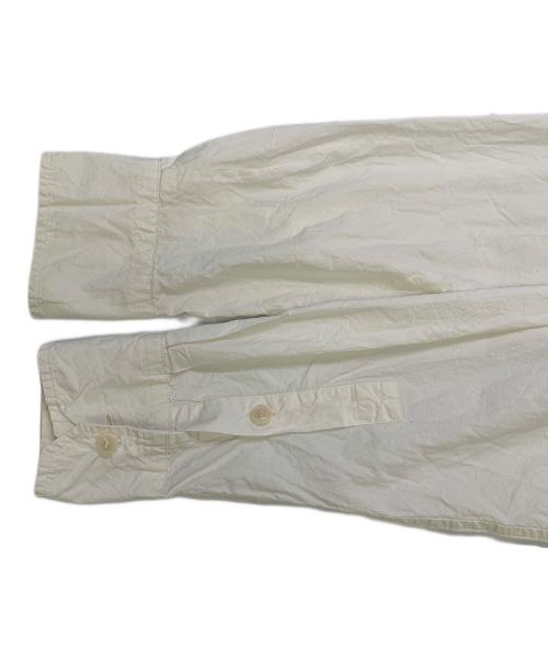CASEY CASEY（ケーシーケーシー）CASEY CASEY (ケーシーケーシー) CASEY CASEY　アイボリー　21AW BIG PATCH SHIRT-WOBBLE　長袖シャツ アイボリー サイズ:SIZE XSの古着・服飾アイテム