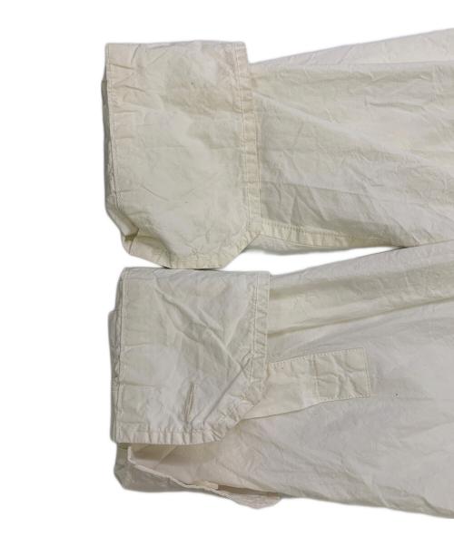 CASEY CASEY（ケーシーケーシー）CASEY CASEY (ケーシーケーシー) CASEY CASEY　アイボリー　21AW BIG PATCH SHIRT-WOBBLE　長袖シャツ アイボリー サイズ:SIZE XSの古着・服飾アイテム