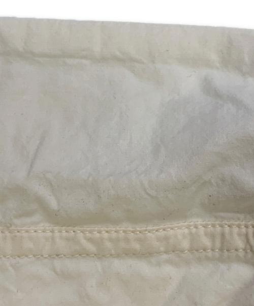 CASEY CASEY（ケーシーケーシー）CASEY CASEY (ケーシーケーシー) CASEY CASEY　アイボリー　21AW BIG PATCH SHIRT-WOBBLE　長袖シャツ アイボリー サイズ:SIZE XSの古着・服飾アイテム