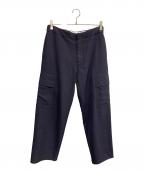 OVERCOATオーバーコート）の古着「23AW CARGO PANT WITH ELASTIC」｜ネイビー