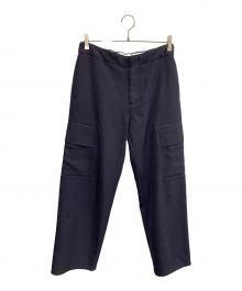 OVERCOAT（オーバーコート）の古着「23AW CARGO PANT WITH ELASTIC」｜ネイビー
