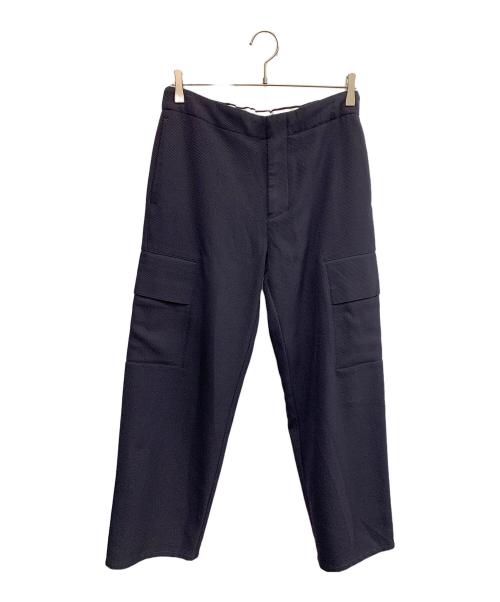 OVERCOAT（オーバーコート）OVERCOAT (オーバーコート) 23AW CARGO PANT WITH ELASTIC ネイビー サイズ:SIZE 0の古着・服飾アイテム