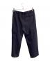 OVERCOAT (オーバーコート) 23AW CARGO PANT WITH ELASTIC ネイビー サイズ:SIZE 0：16000円