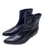 5351 pour les hommes5351プールオム）の古着「5351 pour les hommes　サイドジップブーツ」｜ブラック