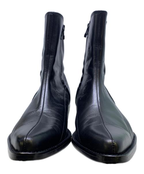 5351 pour les hommes（5351プールオム）5351 pour les hommes (5351プールオム) 5351 pour les hommes　サイドジップブーツ ブラック サイズ:26㎝の古着・服飾アイテム