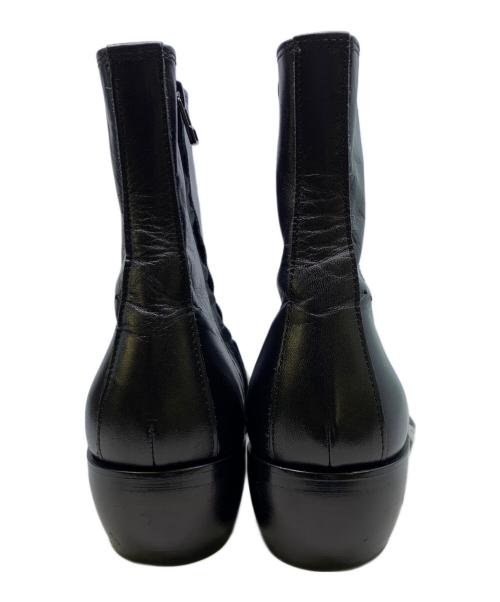 5351 pour les hommes（5351プールオム）5351 pour les hommes (5351プールオム) 5351 pour les hommes　サイドジップブーツ ブラック サイズ:26㎝の古着・服飾アイテム