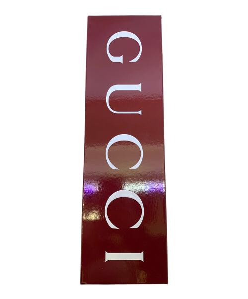 GUCCI（グッチ）GUCCI (グッチ) GUCCI　シルクジャカードネクタイ ネイビー サイズ:表記サイズなしの古着・服飾アイテム