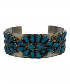 インディアンジュエリー  ナバホ族インディアンジュエリー ナバホゾク）の古着「ターコイズバングル」