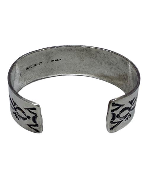 Leonard Maloney（レオナルドマロニー）Leonard Maloney (レオナルドマロニー) インディアンジュエリー ナバホ族　スターリングシルバー(SILVER925)　バングルの古着・服飾アイテム