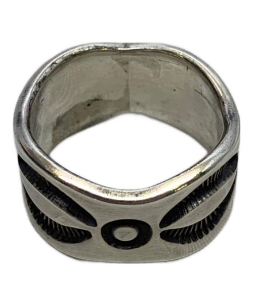 Emerson Bill（エマーソンビル）Emerson Bill (エマーソンビル) インディアンジュエリー　スターリングシルバー(SILVER925)　リング サイズ:20.5号の古着・服飾アイテム