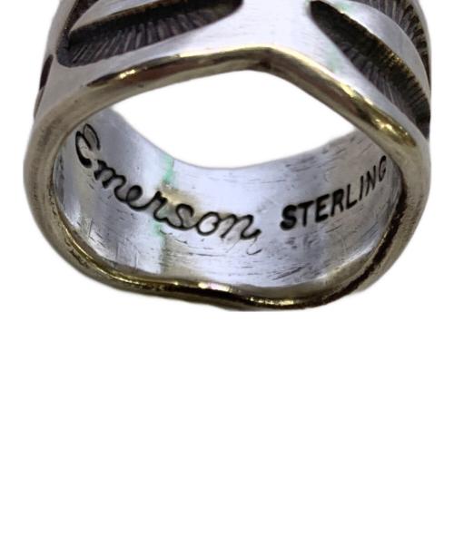 Emerson Bill（エマーソンビル）Emerson Bill (エマーソンビル) インディアンジュエリー　スターリングシルバー(SILVER925)　リング サイズ:20.5号の古着・服飾アイテム