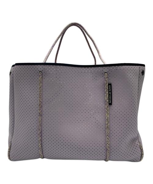 STATE OF ESCAPE（ステイトオブエスケープ）STATE OF ESCAPE (ステイトオブエスケープ) STATE OF ESCAPE　トートバッグ ラベンダーの古着・服飾アイテム