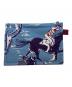 HERMES (エルメス) HERMES　トゥルース フラット ポーチPM ブルー×ホワイト：25000円