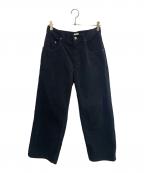 CIOTAシオタ）の古着「バギー5Pコーデュロイパンツ」｜ブラック