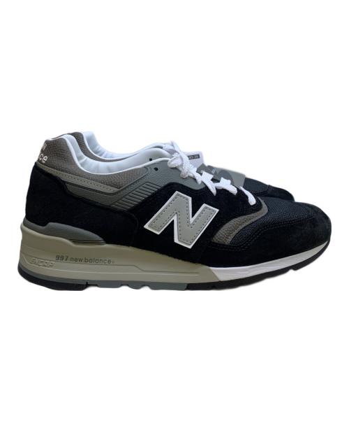 NEW BALANCE（ニューバランス）NEW BALANCE (ニューバランス) NEW BALANCE　スニーカー ブラック×グレー サイズ:27.5 未使用品の古着・服飾アイテム