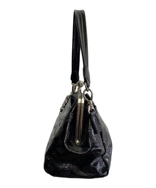 ANNA SUI（アナスイ）ANNA SUI (アナスイ) ANNA SUI　エリス　がま口ショルダーバッグ ブラックの古着・服飾アイテム