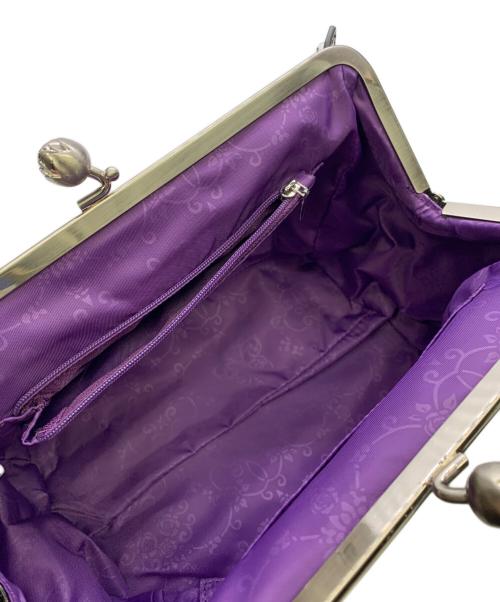 ANNA SUI（アナスイ）ANNA SUI (アナスイ) ANNA SUI　エリス　がま口ショルダーバッグ ブラックの古着・服飾アイテム