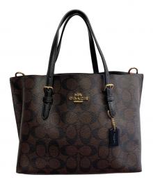 COACH（コーチ）の古着「COACH　ハンドバッグ」｜ダークブラウン