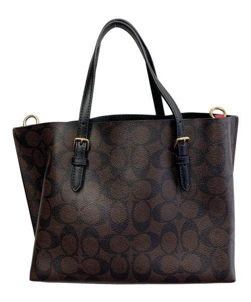 COACH（コーチ）COACH (コーチ) COACH　ハンドバッグ ダークブラウンの古着・服飾アイテム