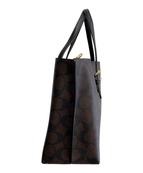 COACH（コーチ）COACH (コーチ) COACH　ハンドバッグ ダークブラウンの古着・服飾アイテム