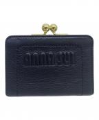 ANNA SUIアナスイ）の古着「ANNA SUI　がま口財布」｜ブラック