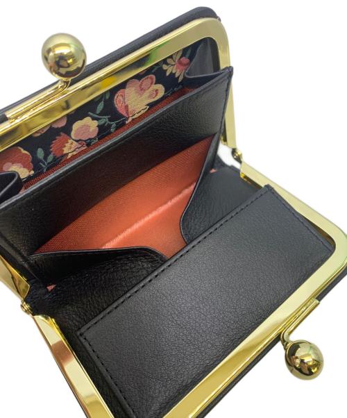 ANNA SUI（アナスイ）ANNA SUI (アナスイ) ANNA SUI　がま口財布 ブラックの古着・服飾アイテム