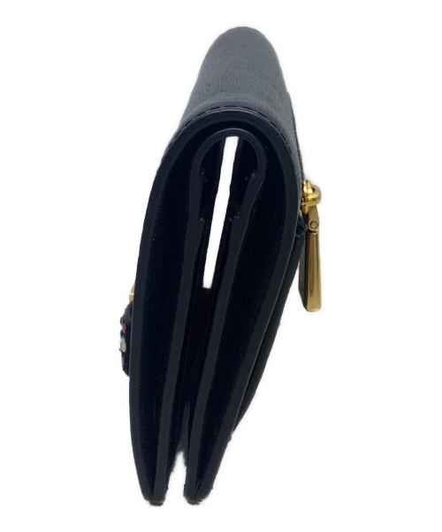 Kate Spade（ケイトスペード）Kate Spade (ケイトスペード) Kate Spade　2つ折り財布 ブラックの古着・服飾アイテム