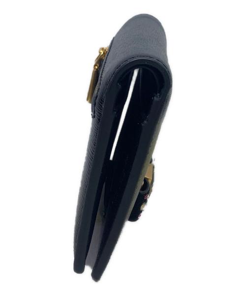 Kate Spade（ケイトスペード）Kate Spade (ケイトスペード) Kate Spade　2つ折り財布 ブラックの古着・服飾アイテム