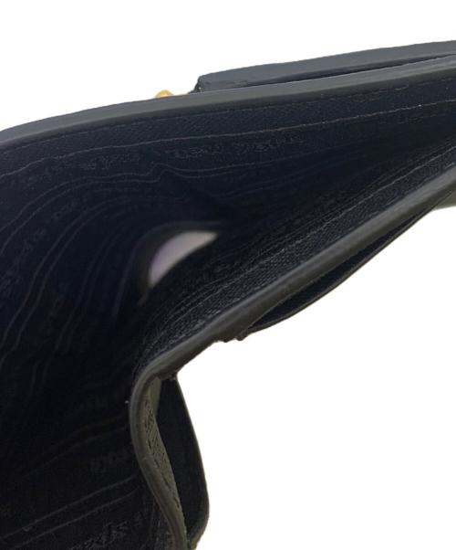 Kate Spade（ケイトスペード）Kate Spade (ケイトスペード) Kate Spade　2つ折り財布 ブラックの古着・服飾アイテム