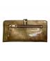 PELLE BORSA (ペレボルサ) PELLE BORSA　コッパー×ブラウン　レオパード柄　札入れ コッパー×ブラウン：5000円
